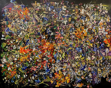 Surtsey - Landnemar: fléttur og blálilja